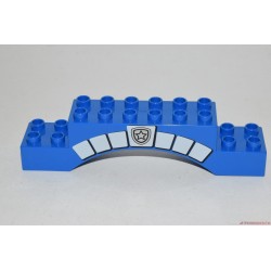 Lego Duplo íves kék elem