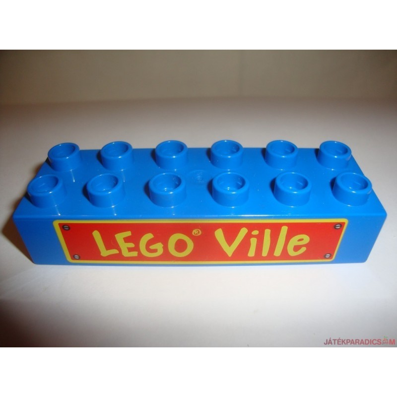 Lego Duplo felmosóvödör képes elem