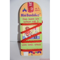 Mini Bandolino készségfejlesztő fonalas párosító játék Set 12