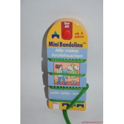 Mini Bandolino fonalas párosító játék Set 49 A ruhatárm