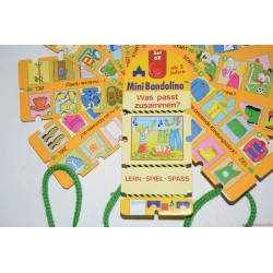 Mini Bandolino fonalas párosító játék Set 68