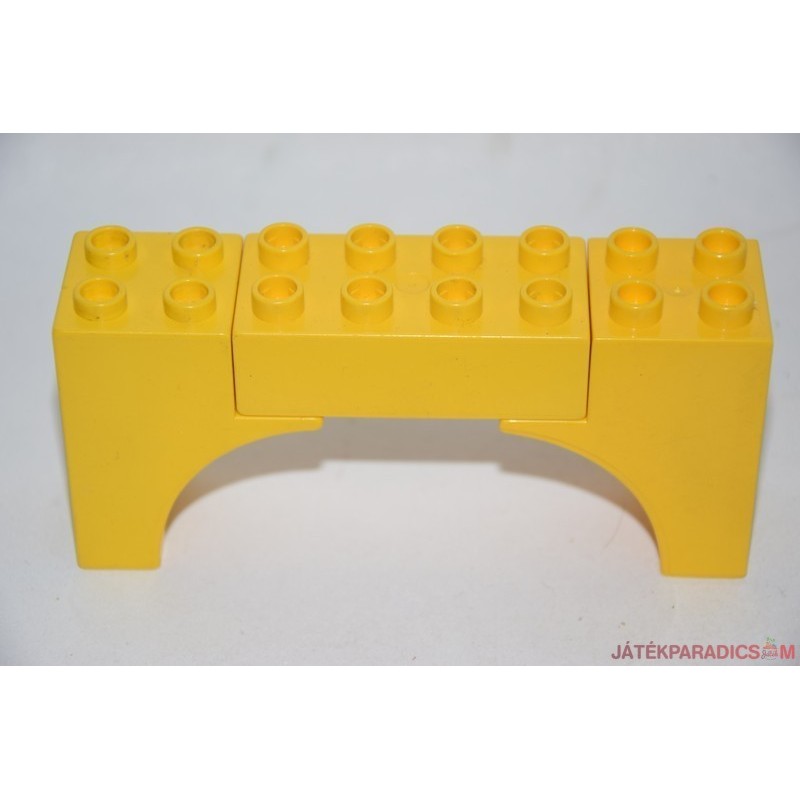 Lego Duplo íves sárga elem